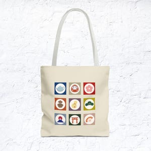 Japanische niedliche Einkaufstasche, Sakura Mt Fuji-Grafikdesign, moderne Geldbörse für Frauen, Schulter-Einkaufshandtasche, umweltfreundliche wiederverwendbare Leinwand, Geschenk