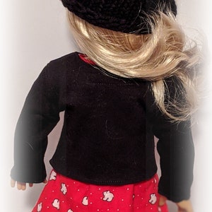 18 Inch Doll Clothes Fits American Girl, Our Generation and Similar Dolls Cozy 4-Piece Winter Polar Bear Outfit image 8