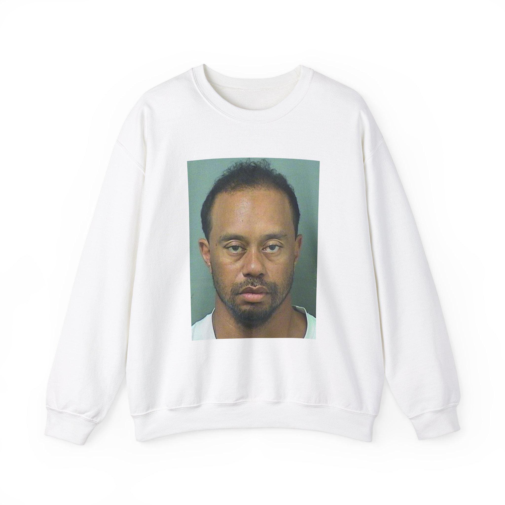 tiger woods mugshot t shirt