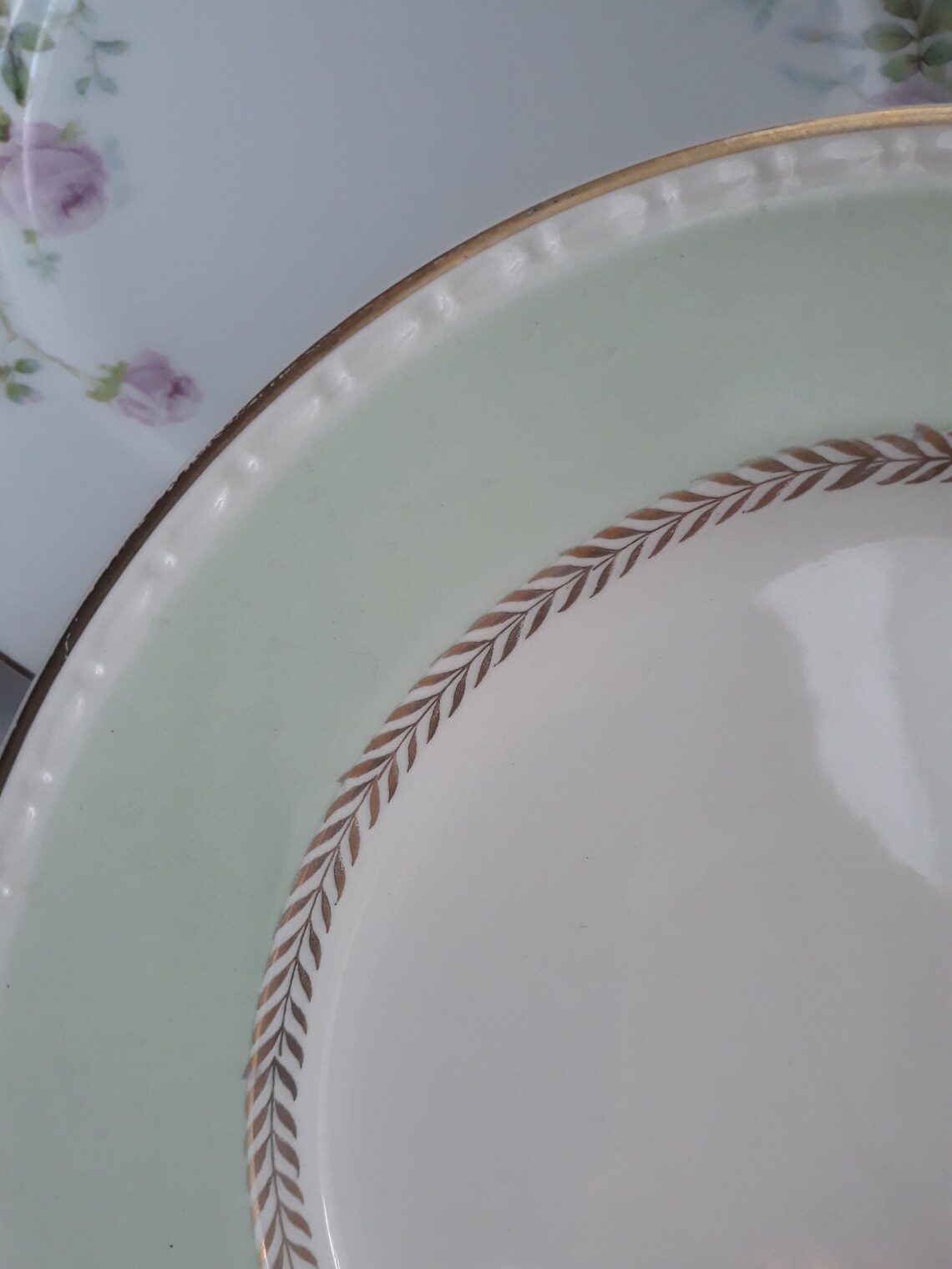 Vintage Mismatched Salad Plates Set of Three Etsy