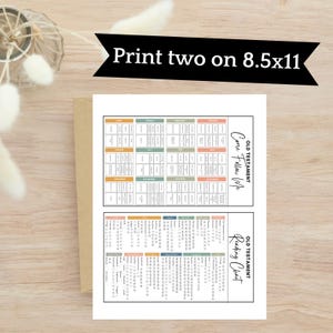 Old Testament 2026 Handout | LDS Printable Study Guide | Stay organized in your scripture study with this monthly Old Testament schedule. Perfect for LDS Seminary lessons, Young Women lesson helps, and Sunday School classes. Use as an LDS lesson handout, General Conference activity, or personal scripture aid. Includes full-page 8.5x11 design, making it easy to print, share, and inspire gospel-centered learning all year long.