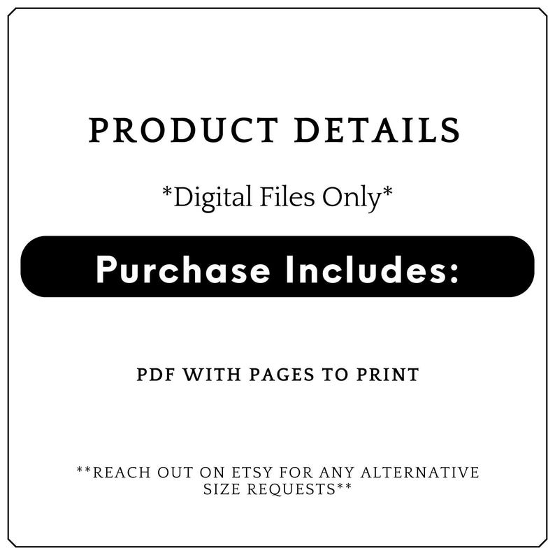 Canva. Designed for effortless customization, this editable template allows you to tailor the design to your needs, whether you're creating personalized art, marketing materials, or elegant home décor. With easy editing tools on Canva, you can quickly adjust elements to match your vision and enjoy a professional, high-quality digital product.