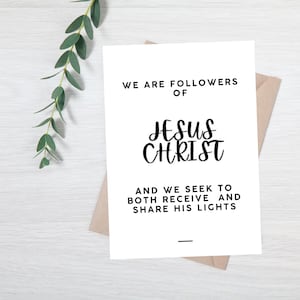 And We Talk of Christ By Elder Gary E Stevenson | April 2025 Conference | LDS Lesson | LDS Christian Wall Art | LDS Quotes
