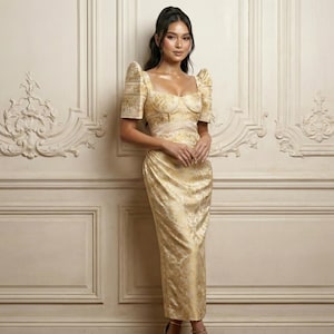 modern filipiniana wedding dress 46 Filipiniana Wedding Dresses ideas