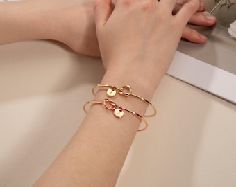 Bracciale &quot;Non potrei legare il nodo senza di te&quot;, regalo per la proposta di matrimonio, regalo per la festa nuziale, braccialetto per la damigella d&#39;onore, accessori per la sposa