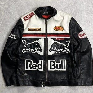 Red bull vintage racing jacket - Etsy 日本