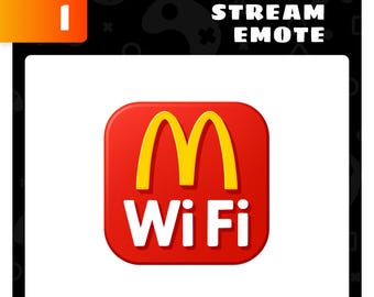 Emote WiFi / Emotes divertidos de transmisión WiFi para Twitch, YouTube y Discord