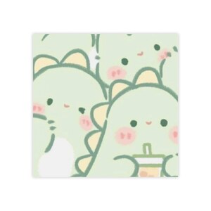 Cute Dinosaur Post-it Note Pads