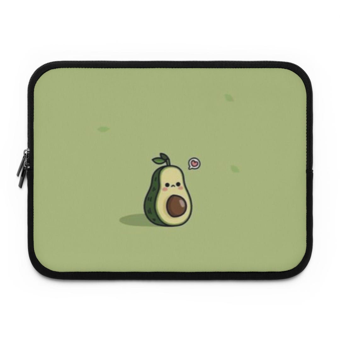 Cute Avocado Laptop Sleeve - Etsy