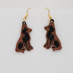 German Shepard Earrings