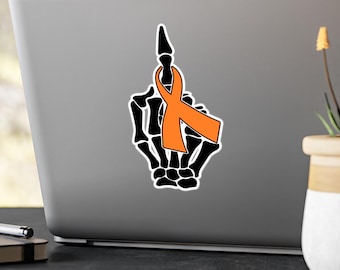 Multiple Sclerosis Warrior Kiss-Cut Vinyl Decal - Empowering Message for MS Support and Awareness