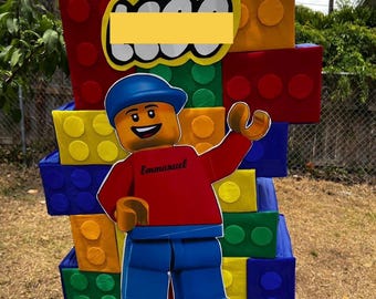 Colorful blocks Piñata