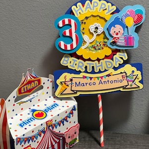 Plim Plim  birthday supplies