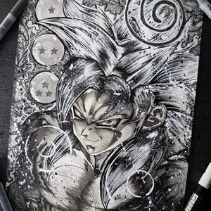 Anime and manga character prints