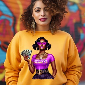 Boss Babe Bundle – Standing On Business PNG, Dripping Heels, Dollar Lips, Hustle Hand – Luxury Sublimation Graphics for Apparel & Decor