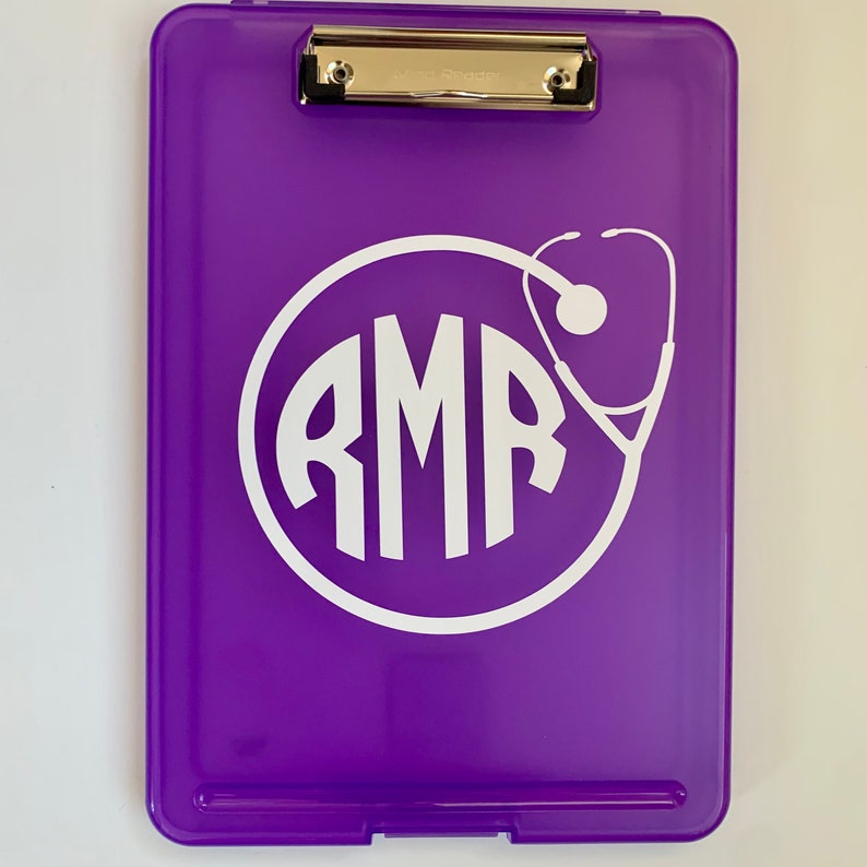 Nurse Clipboard with storage Nursing Gifts Personalized Etsy