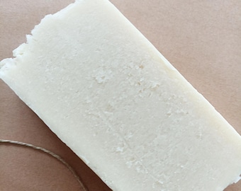 Jabón de leche de cabra / Jabón natural artesanal, nutritivo e hidratante para pieles sensibles + Manual de rituales