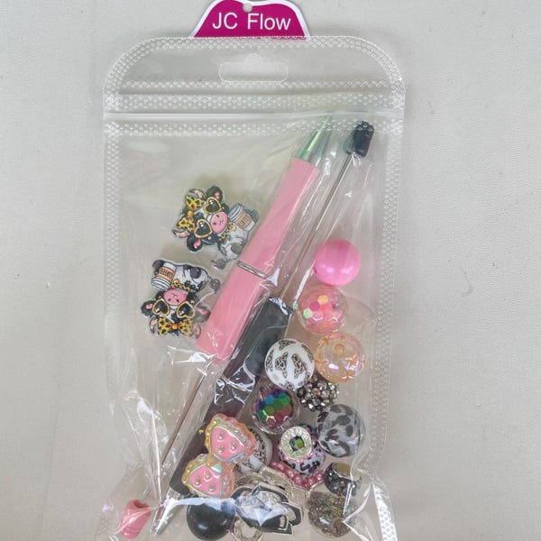 Acrylic Cow Focals Black Pen Kits Crafting DIY