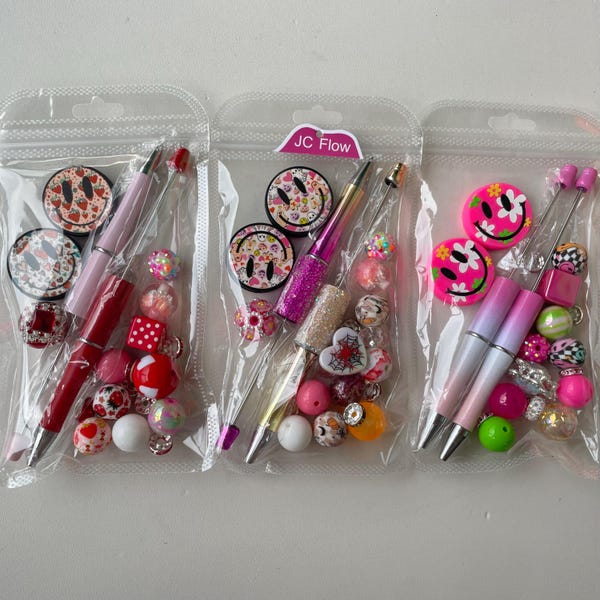 Smiley face Focal pen kits Crafting DIY