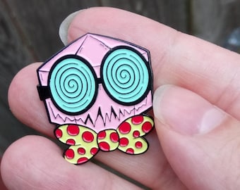 Doctor Phage Enamel Pin