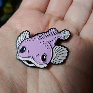 HAPPY HEALTHY BLOBFISH Enamel Pin