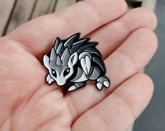 Pokemon Enamel Pin - Retro Sandslash Sprite