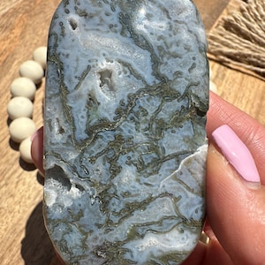 Moss Agate Palms Stone