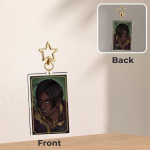 SEVIKA KEYCHAIN/ Charm/ Arcane/ 1.8 x 2.8 inch