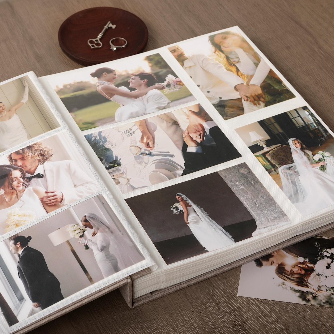 Custom Family Memory Book | Wedding Slip-in 1000 Photos - Etsy
