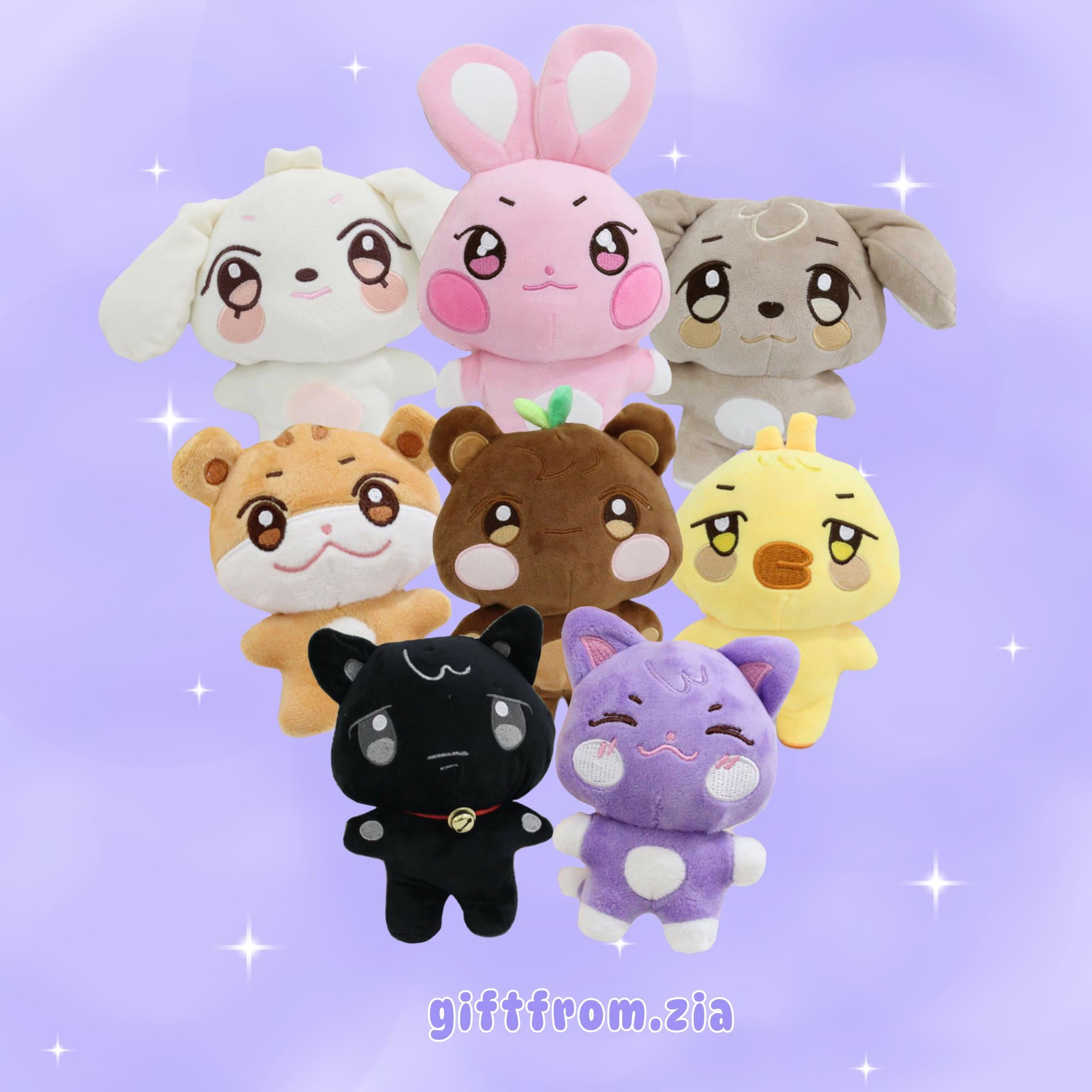 Tyudeongi YUNHO ぬいぐるみ ATEEZ ANITEEZ TYUdeongi Goods Plush Toy Yunho no photo card