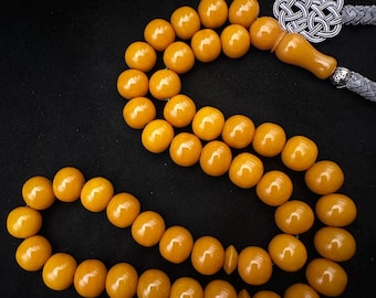 Collectible Faturan Amber Rosary, Bakelite, Misbaha, islamic gift,Tasbih, tasbeeh, islamic prayer Rosary, Masbaha, Sibha مسباح سبحة فاتوران