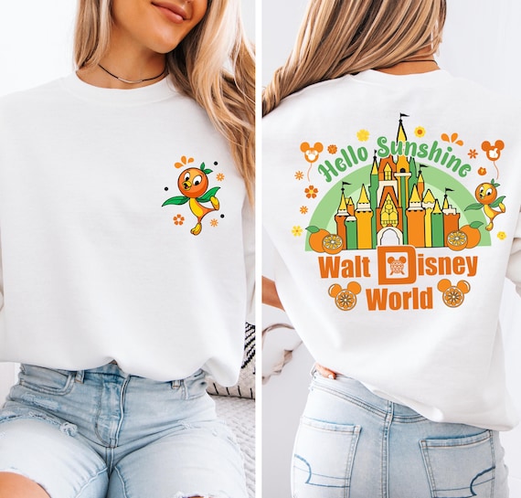 Disney Little Orange Bird Shirt, Hello Sunshine Walt Disney World Shirt, Disneyland Family Matching Flower and Garden Festival 2025