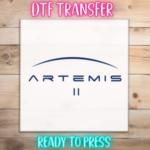 Artemis II DTF, Space Exploration, Artemis Program, Science Lover Gift, NERD Design, Moon Mission