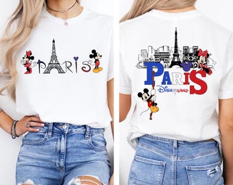 Paris Disneyland Mickey Ears Shirt, Magical Land Sweatshirt, Eiffel Tower Family Shirt, Disney Paris Trip Shirt, Disneyland Paris Era Tour