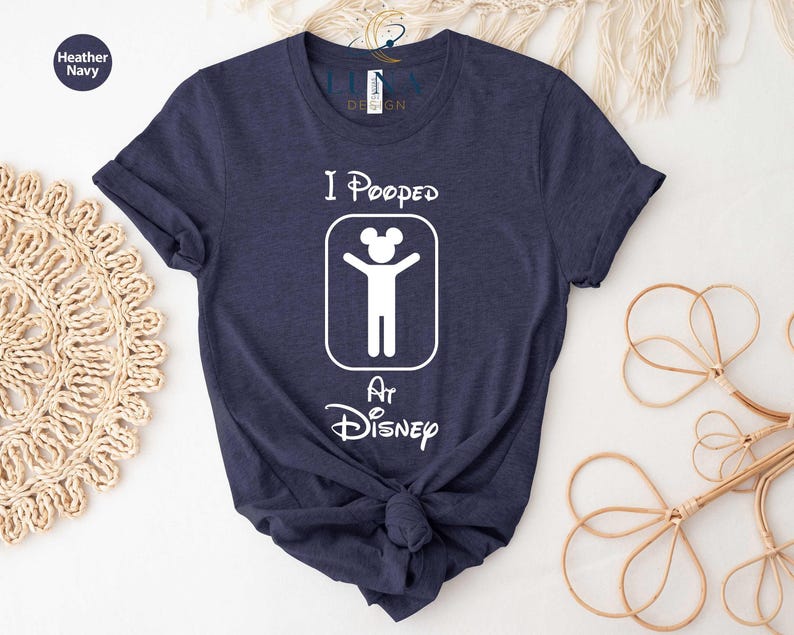 I Pooped At Disney Shirt, Disney Adult Shirt, Family Vacation Shirt, Funny Saying Shirt, Friend Shirt, Mickey Shirt, Disney Trip Shirt 画像 4