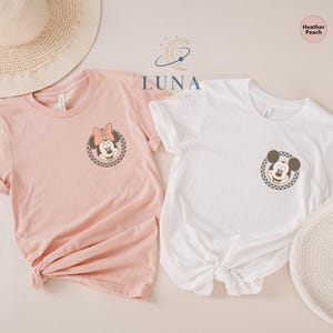 Minnie Shirt, Mickey Sweatshirt, Disney Vacation Tee, Mickey Mouse T-Shirt, Minnie Mouse Sweatshirt, Disney Kids Tee, Disney Women Gift Tee image 1
