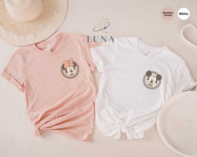 Minnie Shirt, Mickey Sweatshirt, Disney Vacation Tee, Mickey Mouse T-Shirt, Minnie Mouse Sweatshirt, Disney Kids Tee, Disney Women Gift Tee image 1