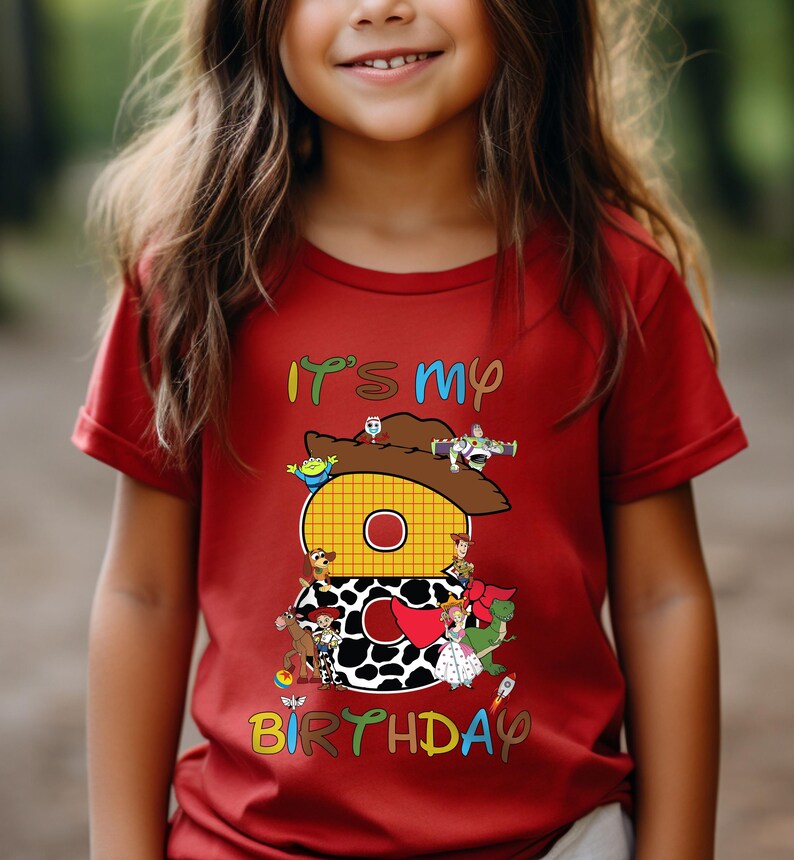 Its My Birthday sweatshirt featuring a fun Woody inspired Toy Story design. Perfect for birthday celebrations this cowboy themed shirt is great for Disney fans and Toy Story lovers. Made from soft breathable fabric for all day comfort it is ideal for parties Disney trips or casual wear. Available in multiple sizes and colors with personalization options for a special touch. A great birthday gift for kids or adults who love the Toy Story movies.