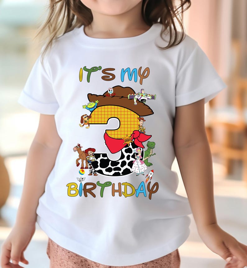 Its My Birthday sweatshirt featuring a fun Woody inspired Toy Story design. Perfect for birthday celebrations this cowboy themed shirt is great for Disney fans and Toy Story lovers. Made from soft breathable fabric for all day comfort it is ideal for parties Disney trips or casual wear. Available in multiple sizes and colors with personalization options for a special touch. A great birthday gift for kids or adults who love the Toy Story movies.