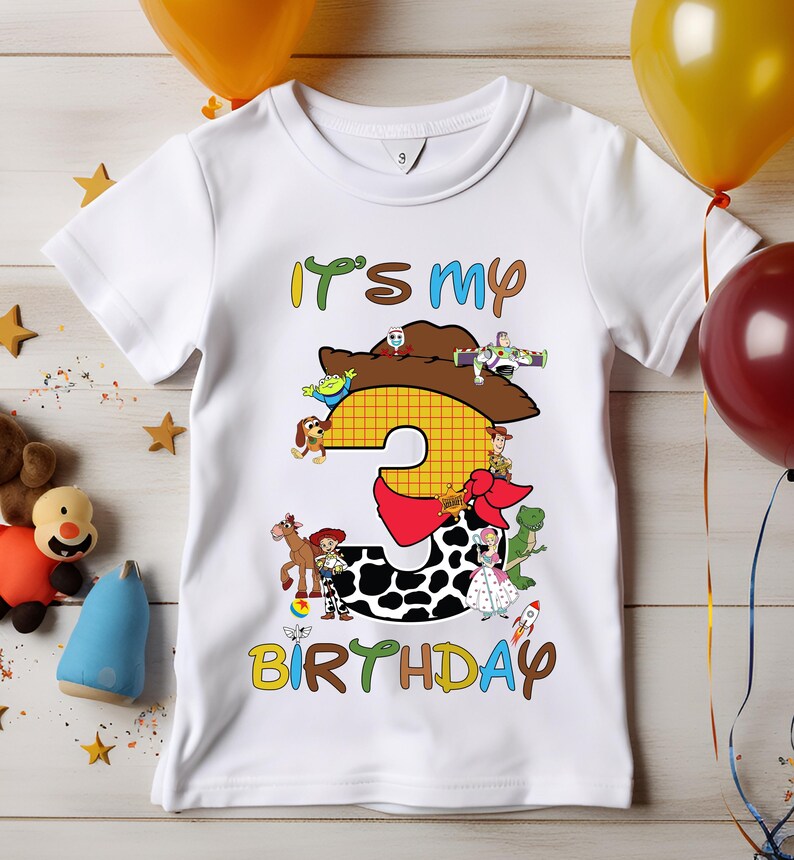 Its My Birthday sweatshirt featuring a fun Woody inspired Toy Story design. Perfect for birthday celebrations this cowboy themed shirt is great for Disney fans and Toy Story lovers. Made from soft breathable fabric for all day comfort it is ideal for parties Disney trips or casual wear. Available in multiple sizes and colors with personalization options for a special touch. A great birthday gift for kids or adults who love the Toy Story movies.