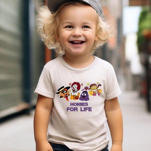 Homies for Life Kids Shirt, Baby Sweatshirt, Toddler or Youth T-Shirt, Homies For Life Besties Shirt, Siblings Shirts, Best Friends Shirts