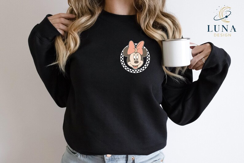 Minnie Shirt, Mickey Sweatshirt, Disney Vacation Tee, Mickey Mouse T-Shirt, Minnie Mouse Sweatshirt, Disney Kids Tee, Disney Women Gift Tee image 3