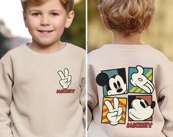 Mickey Peace Sign Shirt, Mickey Mouse Hand Signs Shirt, Peace Fingers Tee, Disney Victory Shirt, Disneyland Trip Shirt, Matching Group Shirt