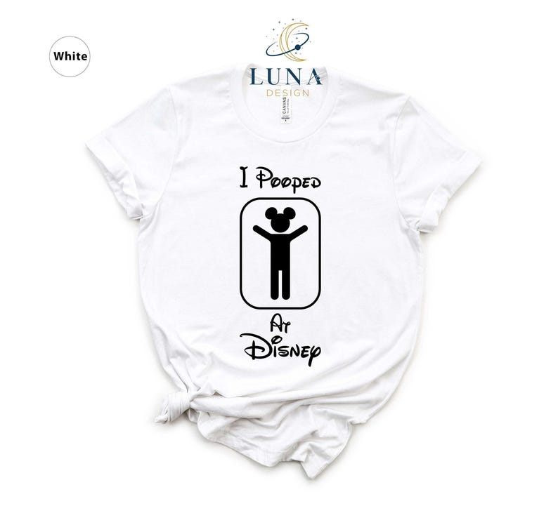 I Pooped At Disney Shirt, Disney Adult Shirt, Family Vacation Shirt, Funny Saying Shirt, Friend Shirt, Mickey Shirt, Disney Trip Shirt 画像 2