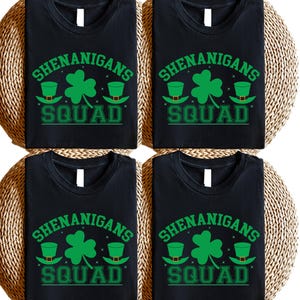 Shenanigans Squad Shirt, Matching St Patrick&#39;s Day Shirts, St Patrick&#39;s Day Shirt, Irish Shirt, Lucky Shirt, Drinking Shirt, Let&#39;s Day Drink