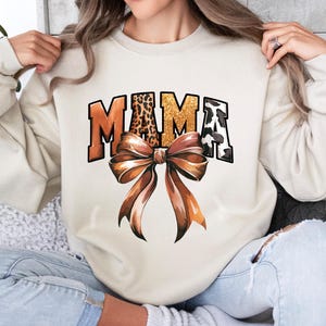 Leopard Mama Shirt, Mothers Day Gift, Mom Shirt, Retro Mama Shirt, Gift For Mom, Mama Shirt, Leopard Mama T-Shirt