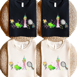 Vintage Disney Tangled Rapunzel Shirt, Disney Princess Rapunzel Shirt, Disney Family Trip Shirt, Disney Coquette Shirt, Lost Princess Shirt