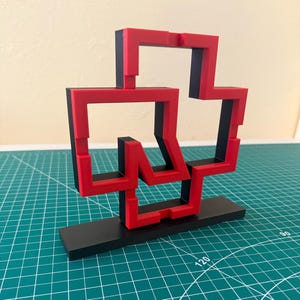 Rammstein Logo Stand | Decoration | Art