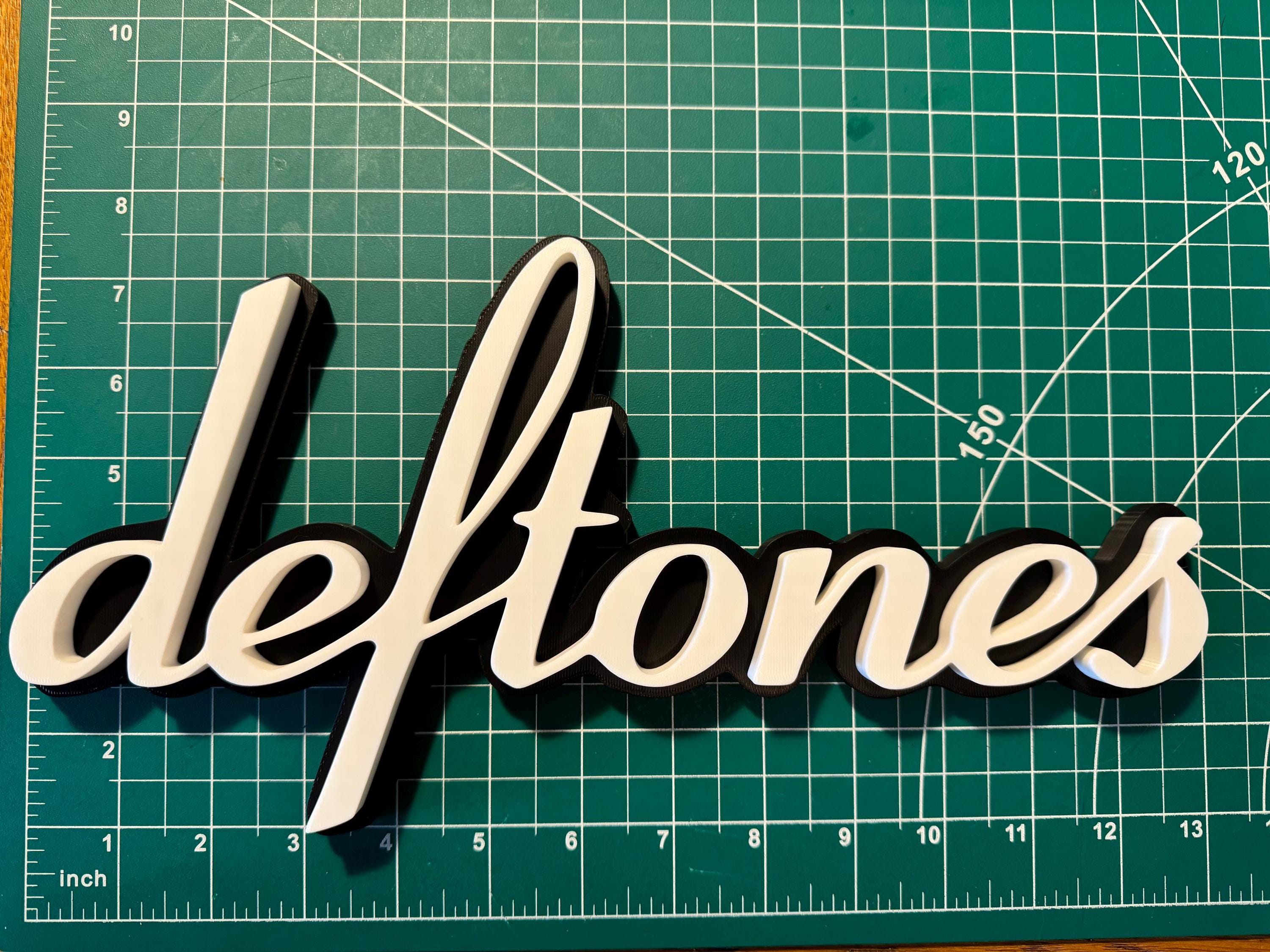 3d Printed Deftones - Etsy
