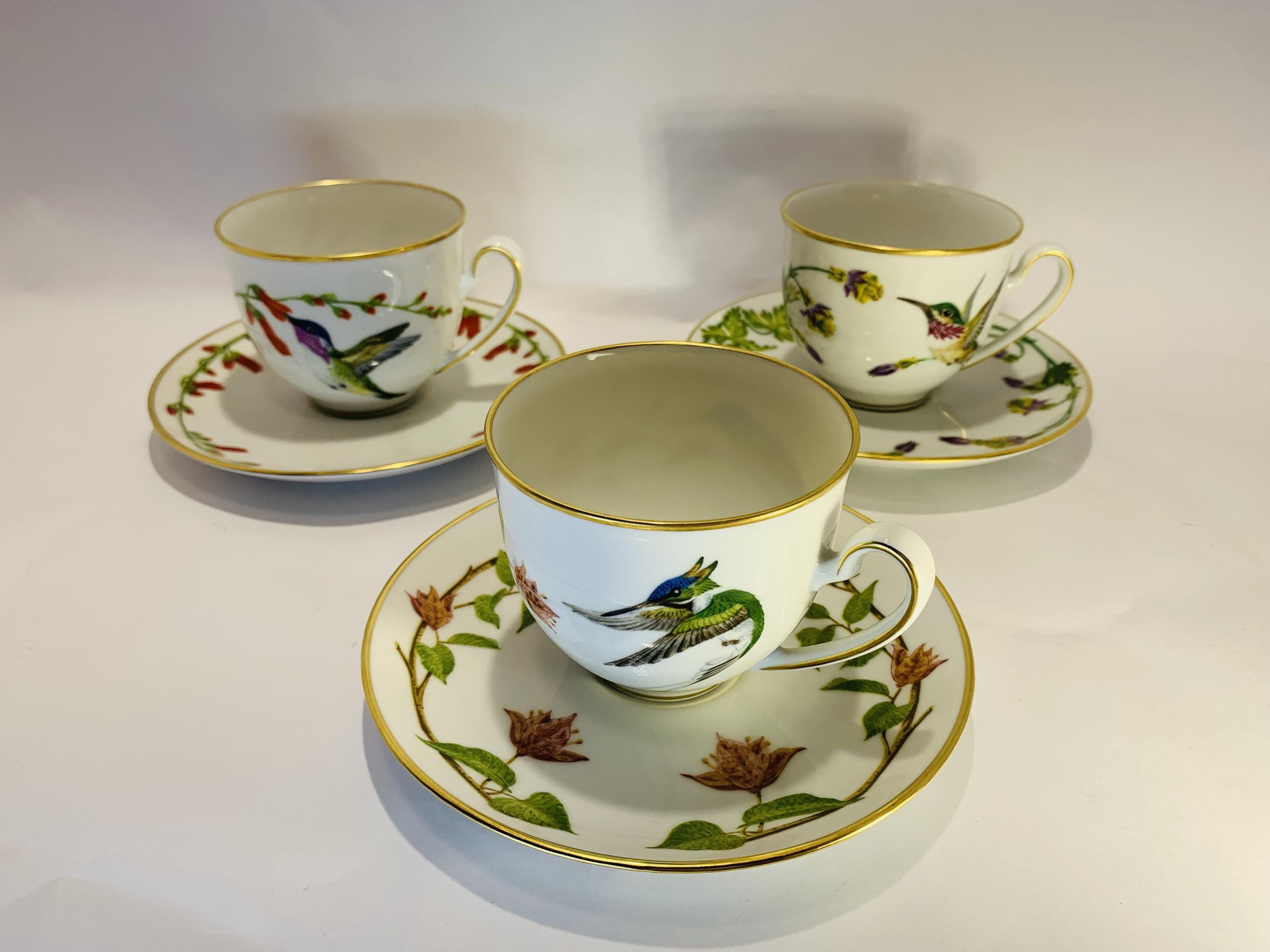 Franklin Mint Hummingbirds - Etsy